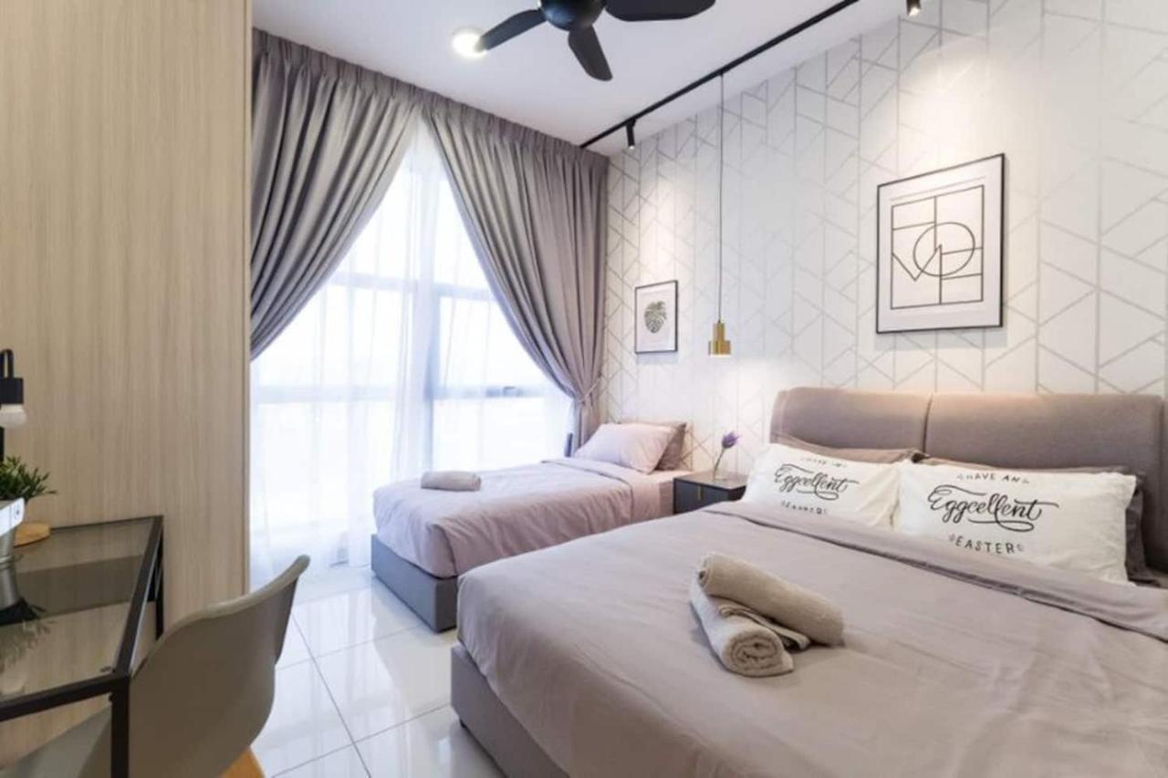 Апартаменты Arte Mont Kiara 3Pax Jacuzzi Pool Gym Near Mitec Matrade Куала-Лумпур Экстерьер фото
